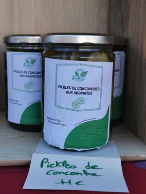 Pickles de concombres
