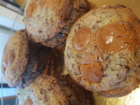 Cookie double chocolat et fleur de sel