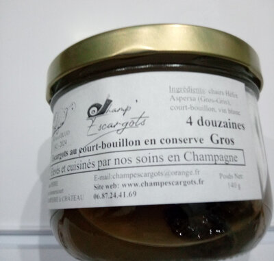 Bocal de 4 douzaines calibre gros
