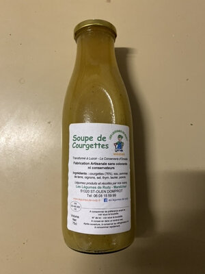 Soupe de courgettes