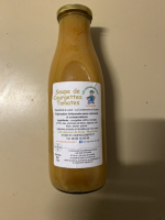 Soupe de tomates courgettes