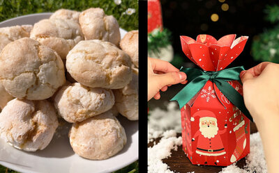 Amaretti + boîte noël