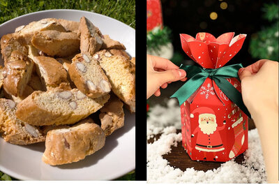 Cantucini + boîte noël