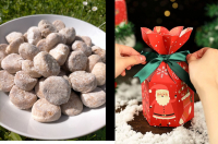 Fondant vanille + boite noël