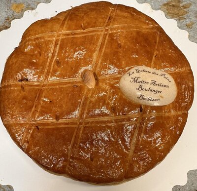 Galette des roi frangipane sans alcool 6 per