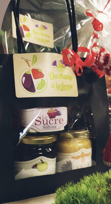 Pochette cadeau de produits safranés sucrés