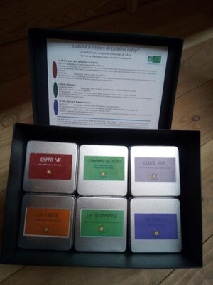 Coffret de 6 tisanes