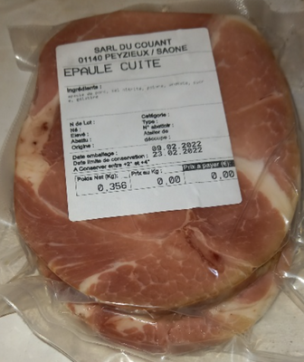 Epaule de jambon cuite