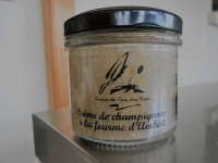 Crème de champignons à la fourme d'ambert