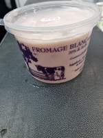 Fromage blanc lissé à la framboise