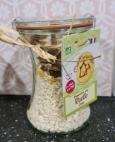 Bocal kit pour risotto cèpes bio