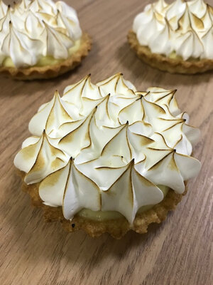 Tartelette aux citrons meringuée