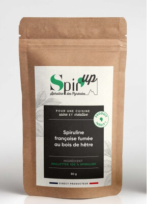 Spiruline fumée au bois de hêtre – 100 g
