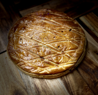 Galette des rois banane/choco - 18 cm