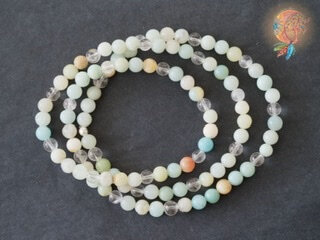 Mala / bracelet amazonites