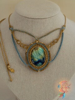 Collier labradorite