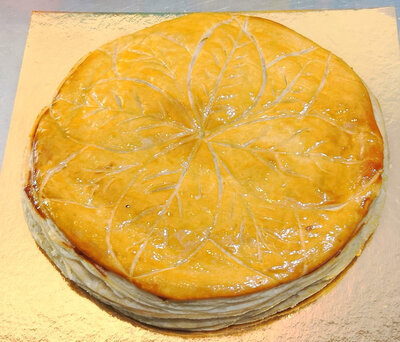 Galette des rois artisanale 8 personnes