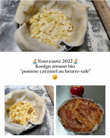 Kouign amann bio pomme/ caramel au beurre sal