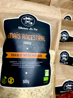 Farine de maïs ancestrale sans gluten bio