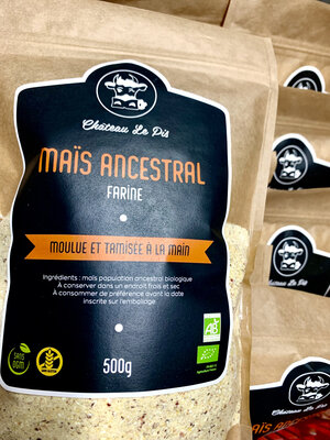 Farine de maïs ancestrale sans gluten bio