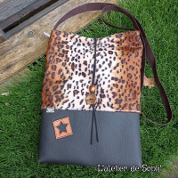 Sac bandoulière 'léopard'🐆