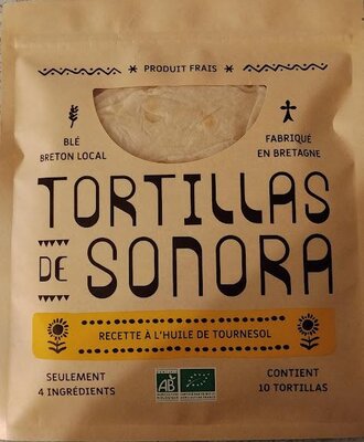 Paquet de 10 tortillas 17 cm