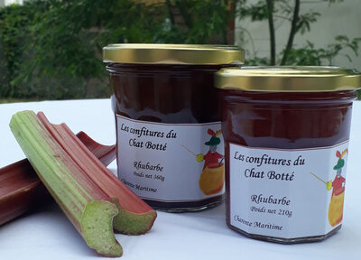 Confiture de rhubarbe