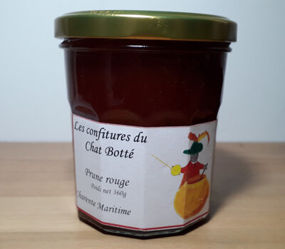 Confiture de prune rouge