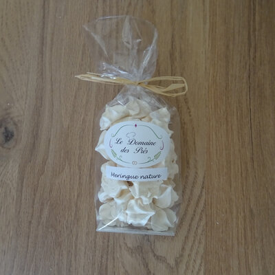 Meringue nature