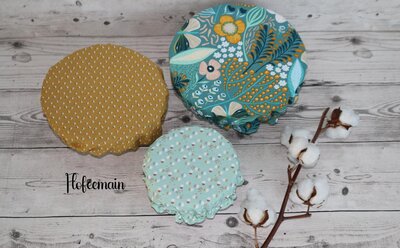 Lot de 3 couvercles alimentaires