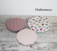 Lot de 3 couvercles alimentaires