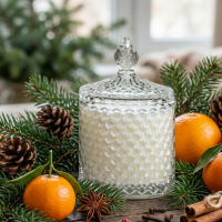 Bougie bonbonnière forêt d'épices