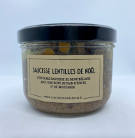 Saucisse lentilles