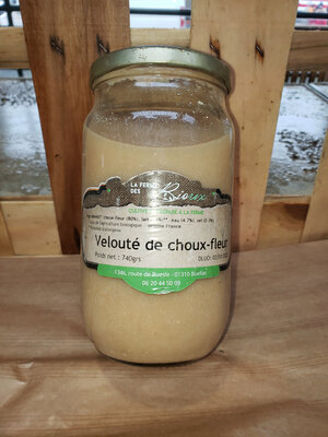 Velouté de choux fleur bio