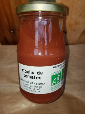 Coulis de tomates bio