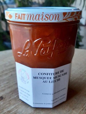 Confiture muscade et litchi