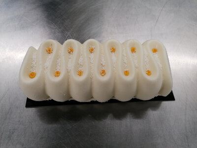 Dessert glacé éxotique
