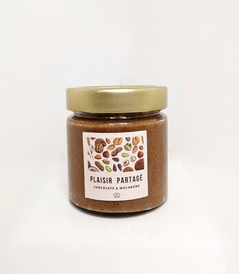Pâte à tartiner: praliné cacahuète dentelle