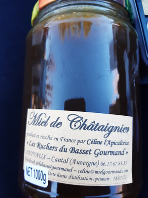 Miel de châtaignier 1 kg 🌰