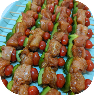 Brochettes tradi