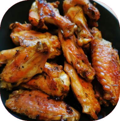 Wings marinés