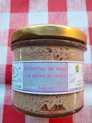 Grillettes de veau 100 gr