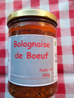 Bolognaise de boeuf - 850 gr