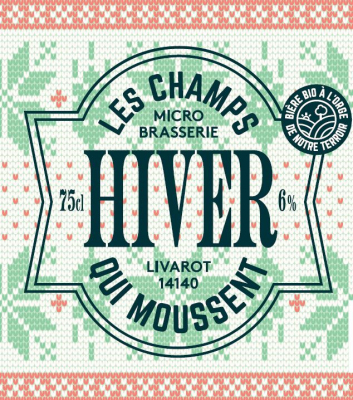 Bière artisanale bio éphémère - hiver 75cl