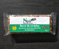 Barres de céréales - spiruline + pomme