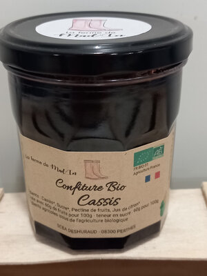 Confiture de cassis
