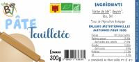 Pâte feuilleté