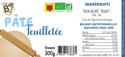 Pâte feuilleté