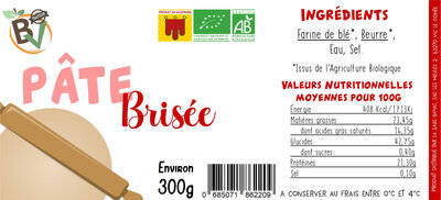 Pâte brisée