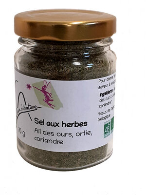 Sel aromatisé ail des ours
